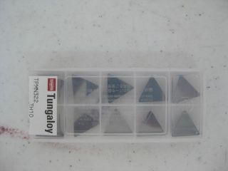 TUNGALOY Carbide Inserts TPMN322 TH10 TPMN160308 Qty 10 [RB16]