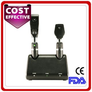 Coaxial Ophthalmoscope Retinoscope Diagnostic Set Brand New CE