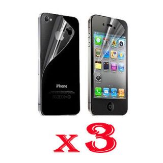iphone 4 front and back protector in Screen Protectors