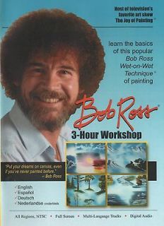 bob ross joy of painting series 3 hour workshop dvd time left $ 10 50 