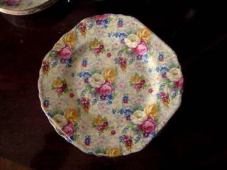 Stunning Lord NELSON ROSE TIME ( Rosetime ) Chintz Cake Plate #8 