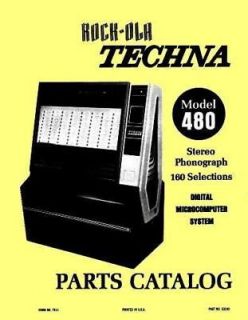 rock ola techna model 480 parts catalog 