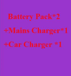2x Battery+Charger for MIDLAND BATT11L XTC 300 XTC 350 XTC 300VP4 XTC 