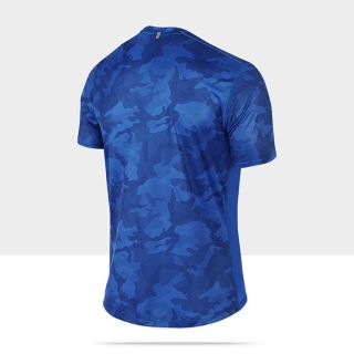 Nike Sublimated Camo Mens Running Shirt 480986_491_B