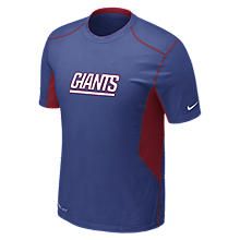    20 Fitted Short Sleeve NFL Giants Mens Shirt 474313_495_A