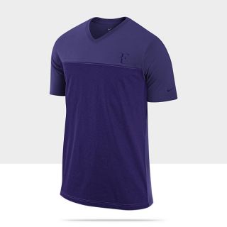 Federer Hard Court Colourblock Mens Tennis T Shirt 481792_547_A