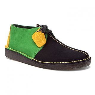 Clarks Desert Trek 78099 Jamaican Black Green Suede Shoe Retail $145 