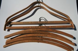 Vintage Advertising Clothes Hangers Yuma California Milwaukee Maker 