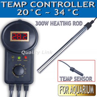 Temperature Controller Thermostat 300W Heater Aquarium
