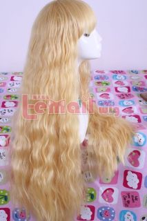 80cm Rhapsody wave instant noodle cos wig 4 colors MX44 
