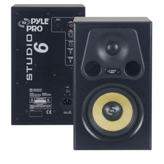   350 Watt 2 Way Bass Reflex Amplified Studio Monitor Speaker