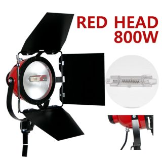   Video Studio Continuous Red Head Light 800W Video Lighting Bulb