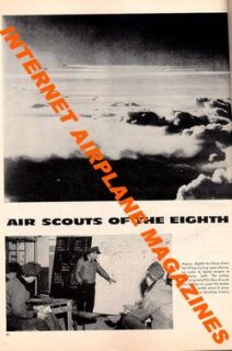   WW2 Fighter Plane Scouts Mighty 8th AF Cold War Dew Line USAF