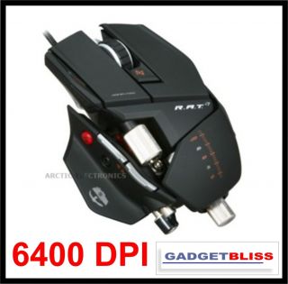 Saitek Cyborg R A T 7 USB Laser Gaming Mouse 6400dpi