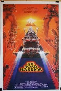 1982 THE ROAD WARRIOR Orig ROLLED 27 X 41 Movie Poster MEL GIBSON MAD 