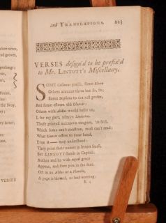 1720 2vols Poems Translations Pope Leather
