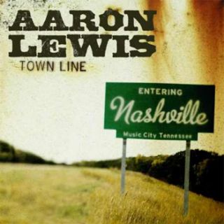   aaron lewis staind cd signed rare order town line by aaron lewis