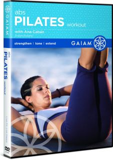 New Gaiam Pilates Strengthen Firm Slim ABS Workout DVD
