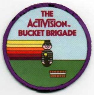 Activision High Score Bucket Brigade Patch