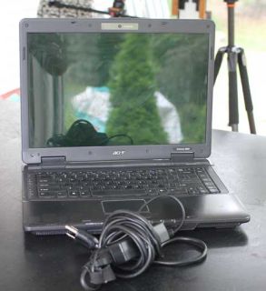Acer Extensa 5620 Laptop 15 4LCD Core 2 Duo 1 5GHz Works Parts or 