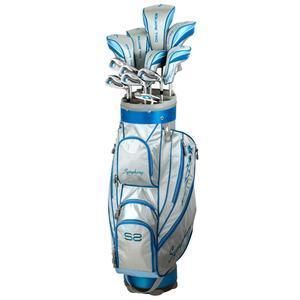 Adams Ladies Square Two Symphony Blue Silver Complete Set Golf Club 