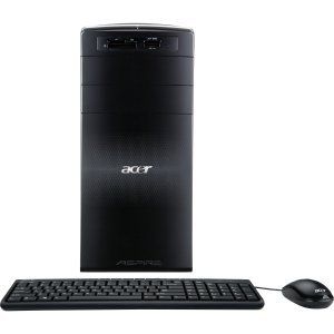 Acer Aspire Desktop Computer Intel Core i5 i5 3450 3 10 GHz Black 8 GB 