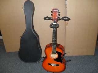 Harmony H5403S Acoustic Guitar in Thin Case Needs Repair