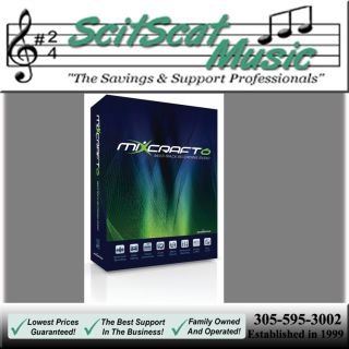 New Acoustica Mixcraft 6 Multi Track Recording Studio Serial License 