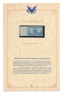 International Aeronautics Commemorative Stamp from 1928