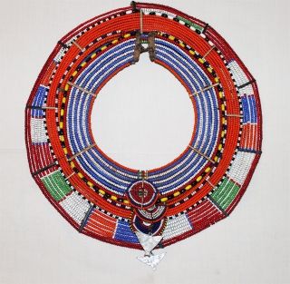 African Maasai Masai Collar Necklace Kenya RARE 13