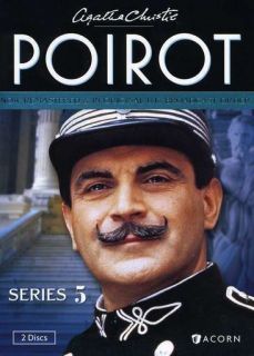 Agatha Christies Poirot Series 5 2 Discs DVD New 054961878390