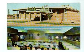 Adairs Cafeteria Oklahoma City OK 1962 postcard