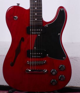 Fender Jim Adkins JA 90 Telecaster Crimson Red Transparent Tele Jimmy 
