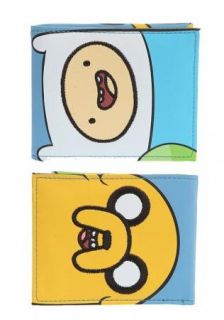 Adventure Time With Finn and Jake Bi Fold Billfold Wallet New