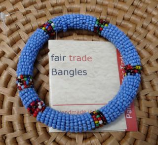 African Jewelry Maasai Masai Beaded Bracelet Bangle Kenya Fair Trade 