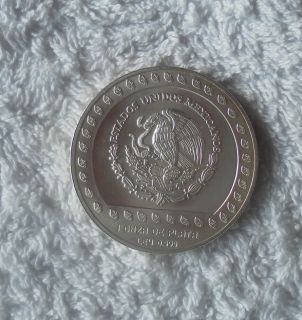 Mexico 1992 100 Pesos Guerrero Aguila 1 oz Silver Plata