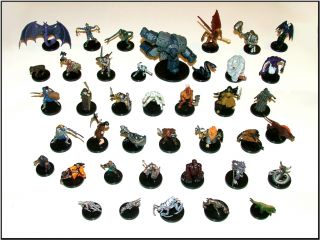 Minis Mixed Lot Humanoids Constructs Plus Dungeons Dragons 