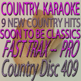 FTXC409 Fast Trax CD G Karaoke Country Steve Holy Alan Jackson New CD 