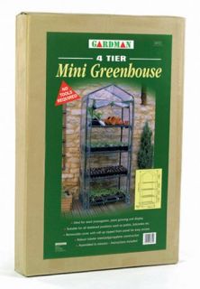 small greenhouse with 4 shelves for deck patio or balcony ideal for 