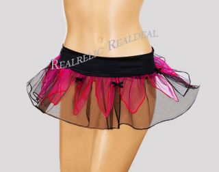 Ballet Contemporary Dance Pink Black Tutu Skirt Ballerina Adult XL 