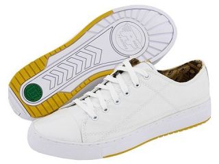 NIB Mens WHITE PF FLYERS Albin Shoes Low Size 10 Retail $110