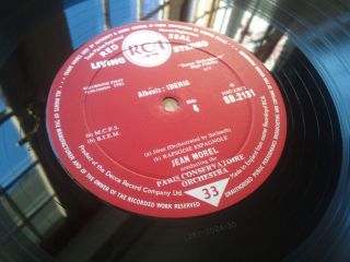 RCA Living Stereo SB 2131 2 ED1 Albeniz Iberia Morel Decca Groove UK 