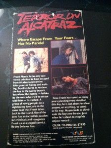   on Alcatraz VHS Slip Trans World Aldo Ray Veronica Porsche Ali