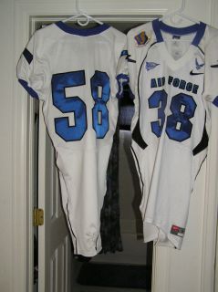 US Air Force Academy Football jersey Falcons Authentic game worn GREAT 