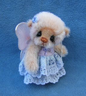   Mini Fairy Teddy Bear Miniature by Alanna McNally OOAK 5 Days
