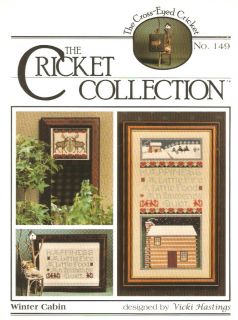 Winter Cabins Designed by Vicki Hastings Cricket Collection No 149 