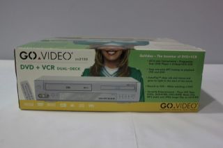 Govideo DV2150 Progressive Scan DVD Player 4 Head Hi Fi VCR Combo 8023 