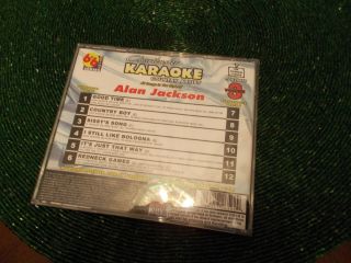 Chartbuster Karaoke CD G Lyrics on Screen Alan Jackson