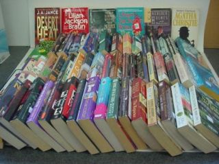Huge 57 PB Book Lot Mystery by Women Authors Free s H 0380765454 