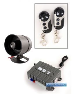   La 8 Programmable Features Car Alarm Security System w Keyless